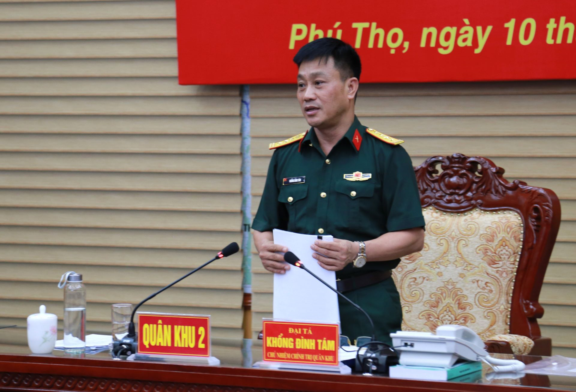 Quân khu 2 tạo chuyển biến toàn diện công tác Đảng, công tác chính trị